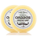 Anbbas Sandalwood Shaving Soap Puck Refill - Traditional Wet Shave for Men (2 Pcs, 7 Oz)