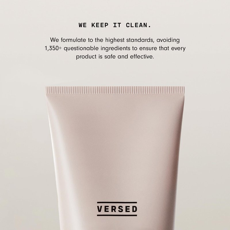 Versed Press Restart Retinol Body Lotion - Firming Cocoa Butter & Squalane Moisturizer for Aging Skin (6 oz)