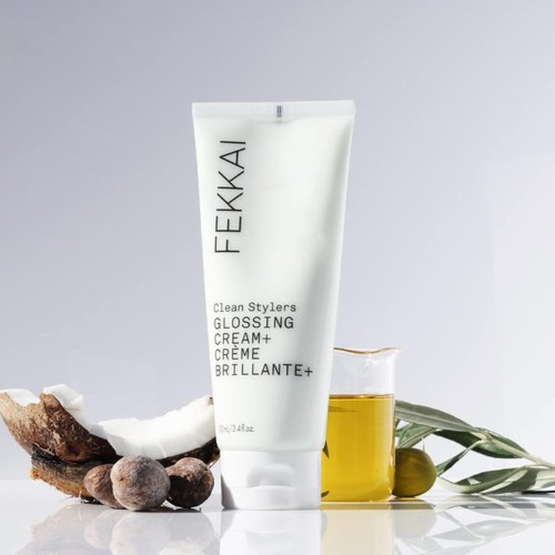 FEKKAI Glossing Cream - Hydrating Frizz Control & Shine Boost - 3.4 oz | Sulfate-Free, Vegan
