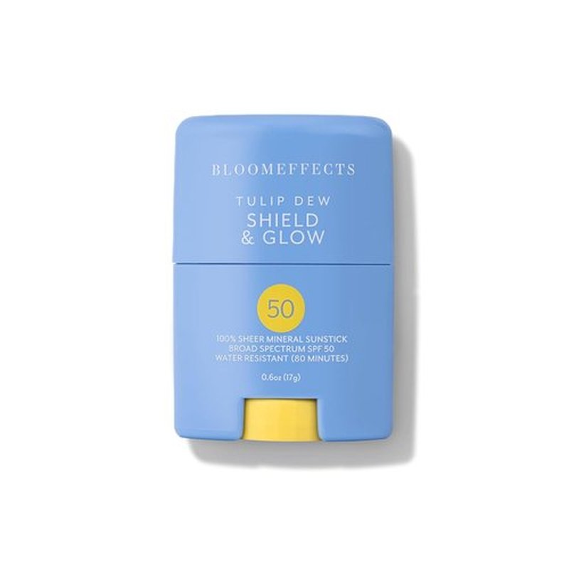 Bloomeffects - Tulip Dew Shield & Glow SPF 50 Sunstick | Water-Resistant, Cruelty-Free Clean Beauty (0.6 oz)