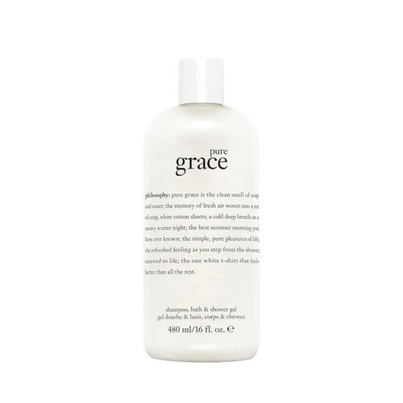Philosophy Pure Grace Shower Gel & Bubble Bath - Luxurious 16 oz Cleansing Formula