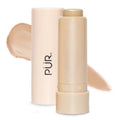 PÜR MINERALS Silky Tint Creamy Makeup Stick - Multitasking Lip & Cheek Color with Peptides for a Natural Glow