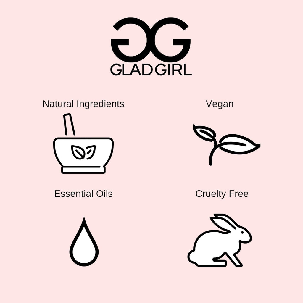 GladGirl Hair Removal Pre-Wax Skin Care Treatment | Clarifying Tea Tree Oil, Pro-Active Barrier Removal, Soothing & Calming | 60ml With Tea Tree Oil