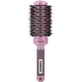 FIXBODY Round Barrel Anti-Static Hair Brush with Boar Bristles, Nano Thermal Ceramic Coating & Ionic Tech for Hair Blow Drying, Styling, Curling, Straightening (3.0 inch)