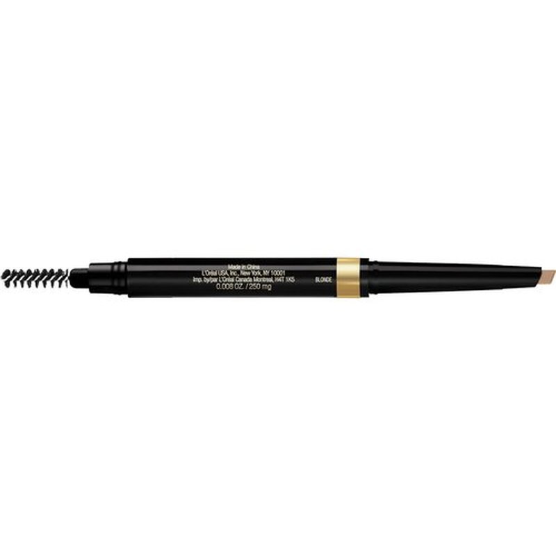 L'Oreal Paris Brow Stylist Pencil - Shape & Fill Mechanical Eyebrow Makeup, Blonde, 0.008 Oz.