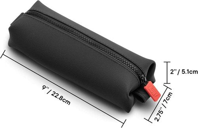 TOOLETRIES Koby Mini Kit - Silicone Toiletry Organizer with Heavy-Duty Zipper | Leak-Resistant, Easy to Clean - Charcoal