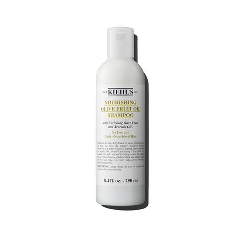 Kiehl's Nourishing Olive Fruit Oil Shampoo - Moisturizing Formula for Dry, Damaged Hair | Soft & Shiny Finish
