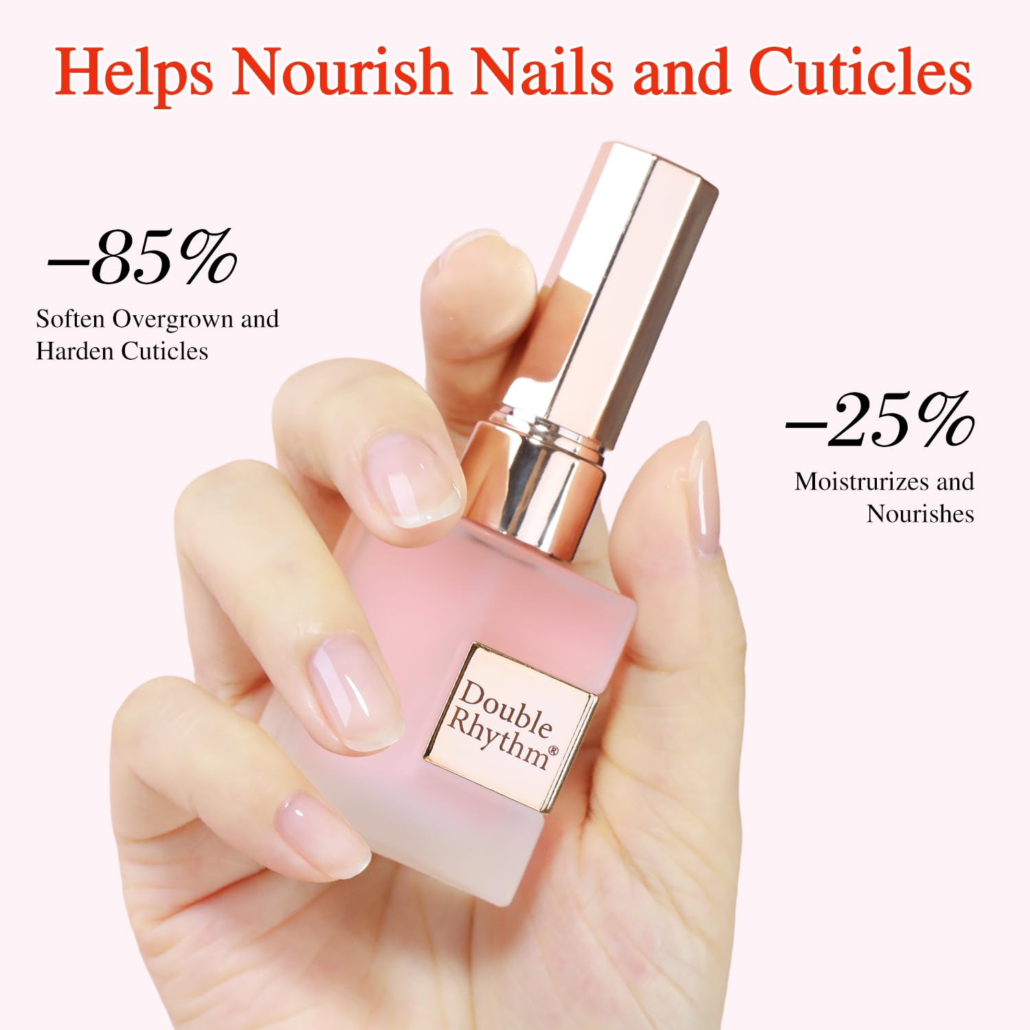 Double Rhythm Natural Cuticle Oil Revitalizing for Nails Cuticle Softener (Cuticle Oil)