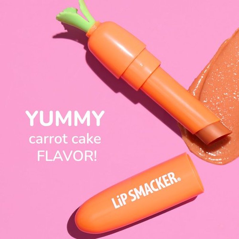 Lip Smacker Carrot Lip Balm - Limited Edition Carrot Cake Flavor | Perfect Easter Basket Stuffer