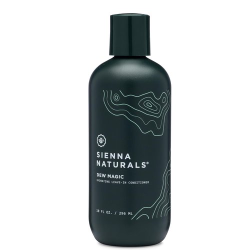 Sienna Naturals - Dew Magic Leave-In Conditioner - Anti Frizz - Lightweight Hydration - Strengthens, Softens & Protects w/Baobab & Coconut Oil - Vegan - Great for Curly Hair - 11oz