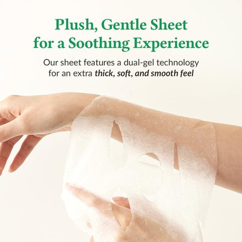 Dr.Althea Cushion Veil Calming Mask - Cooling Mask to Reduce Redness | Soothe Irritated Skin with CICA | Vegan Korean Skincare (Pack of 4)
