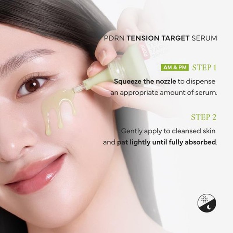 SAM'U PDRN Expert Tension Target Serum - PDRN Salmon DNA retinol serum with Collagen & Peptides for skin firming & elasticity, Korean Skin Care