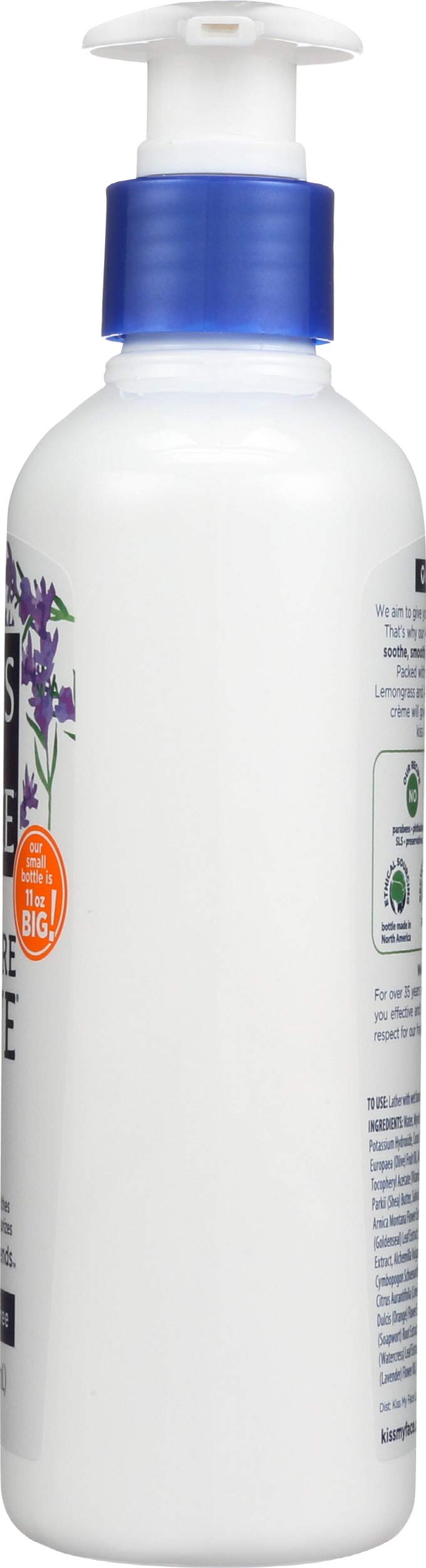 Kiss My Face - Lavender And Shea Moisture Shave, 11 fl oz cream
