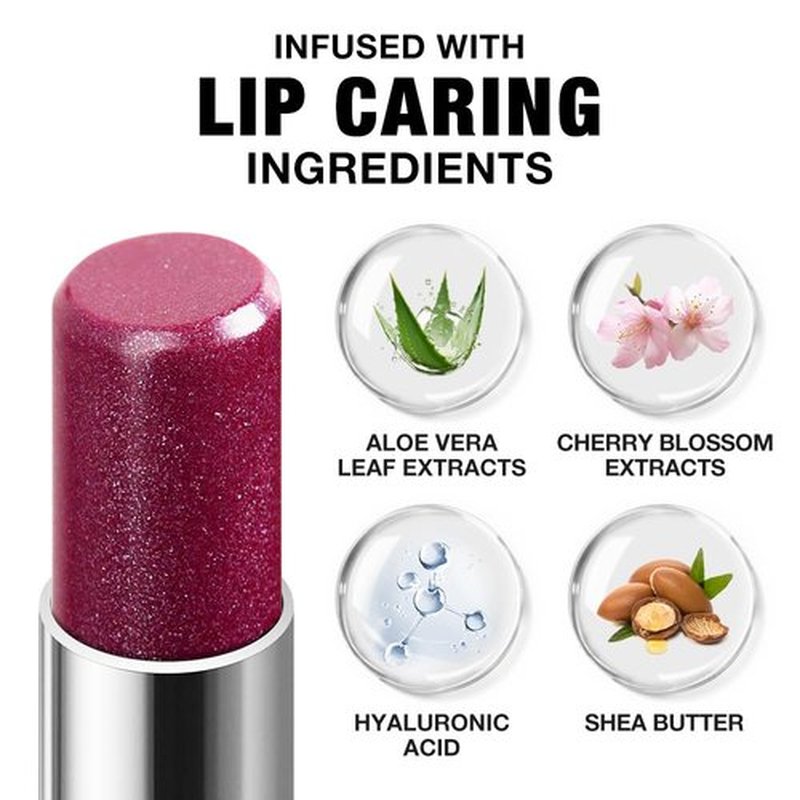 Skiennix Mauve Pink Shimmer Lipstick - Metallic Glow & Hydrating Formula | Long-Lasting Waterproof