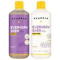 Alaffia Shampoo and Conditioner, Lavender – EveryDay Shea Sulfate-Free Shampoo and Conditioner Set with Shea Butter and Coconut Oil, 32 Oz Ea