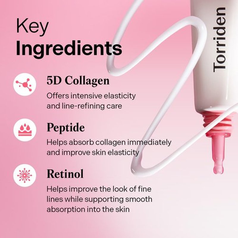 Torriden CELLMAZING Eye Cream - Collagen Firming Formula for Wrinkle Improvement | 30ml | Korean Skincare