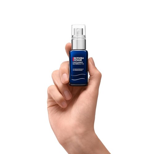 Biotherm Force Supreme Blue Serum - Men's Anti-Aging Formula with 35 Nutrients & Pro-Retinol