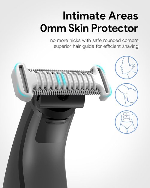 Obalde Guide Guards Set - Skin & Body Combs with 1/2/3/5mm Attachments | Hard Case for Convenient Storage