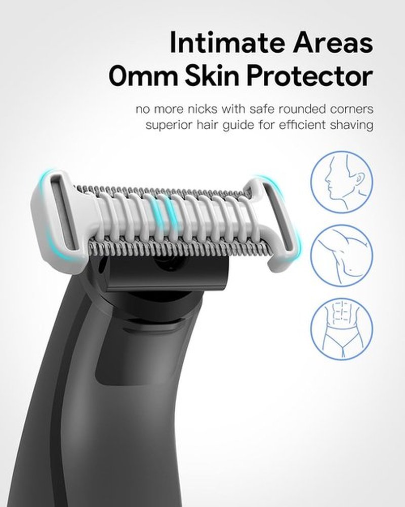 Guard Combs Skin Protector & 3mm Body Comb Set | Compatible with O Blade QP Series - 2 Piece Set
