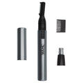 Wahl Micro Groomsman Personal Trimmer - Hygienic Grooming with Rinseable Heads for Eyebrows, Nose & Ears - 05640-600