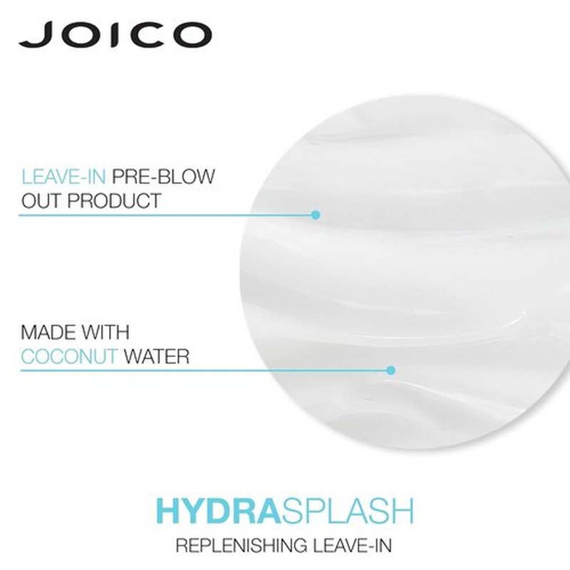 Joico Hydrasplash Leave-In Conditioner - Replenishing Formula for Fine Hair | 3.38 Ounce, 2 Count