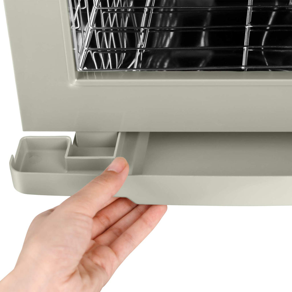 Artist hand Hot Towel Warmer for Spa, 32L Large Capacity Spa Towel Warmer Cabinet, Fast Heating, 2 Stainless Steel Racks, Bathroom, Esthetician, Salon, Facial, Family Use (32L, White)