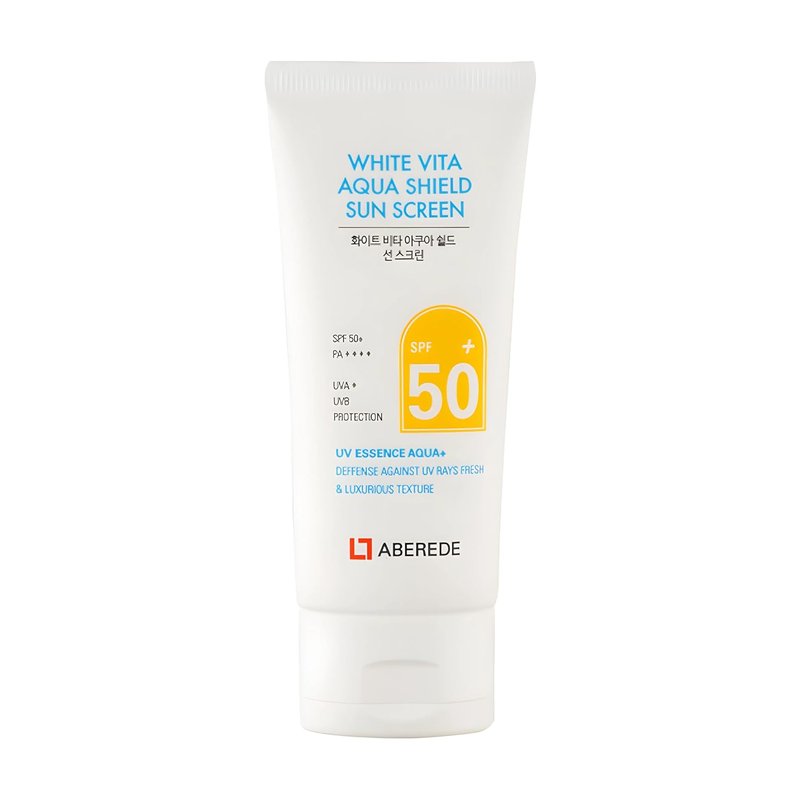 Vita Aqua Korean Sunscreen SPF 50+ | Lightweight Hydrating Sunblock with Triple Hyaluronic Acid - 1.69 fl oz/50ml