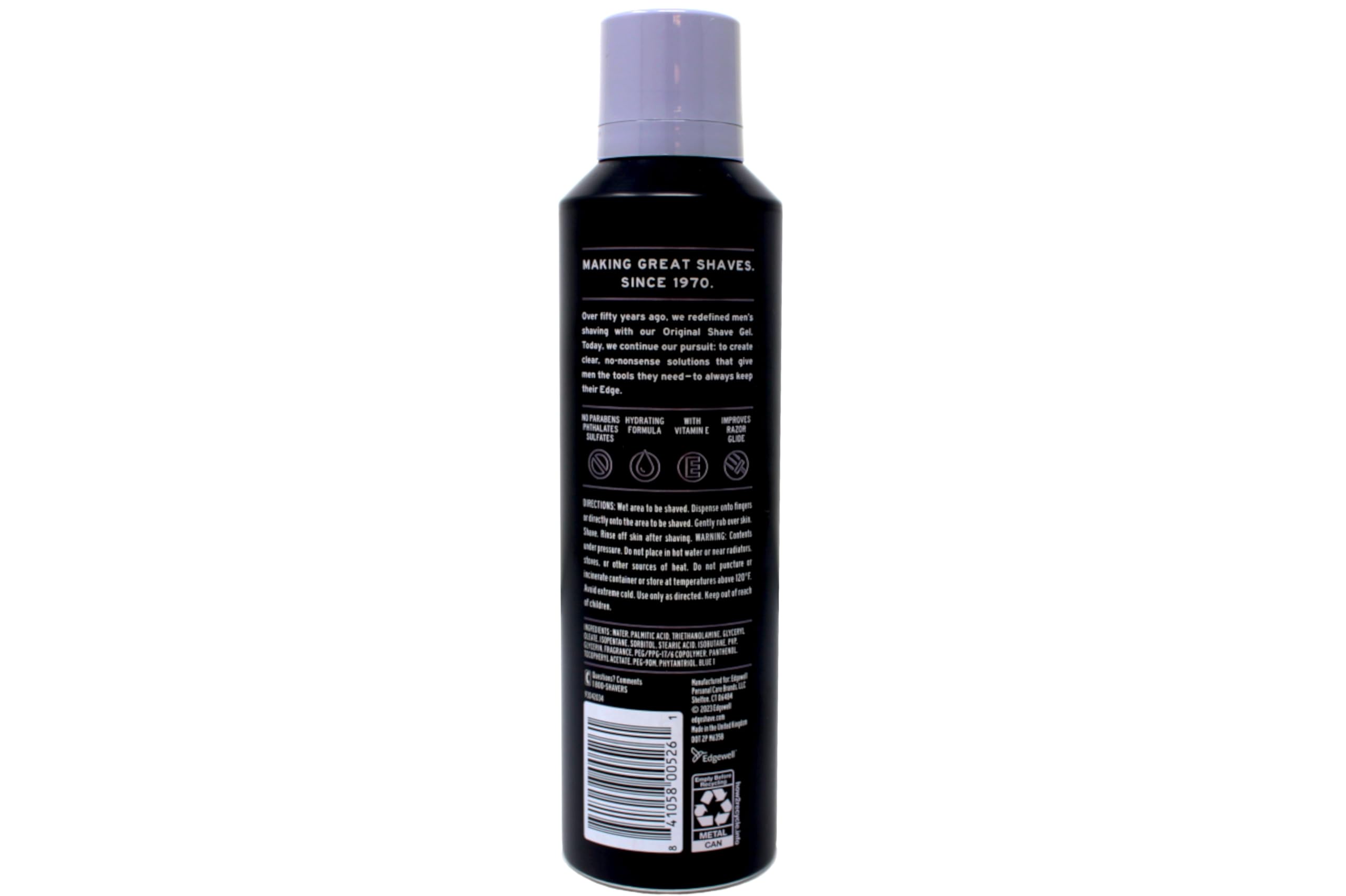 edge Extra Moisturizing with Vitamin E Shave Gel 7 oz (Pack of 6)