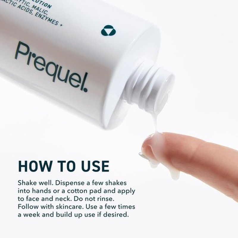 Prequel Skin Multi-Acid Milk Peel - Professional Exfoliating Solution with 15% Glycolic Acid | 7.6oz Hydrating Formula