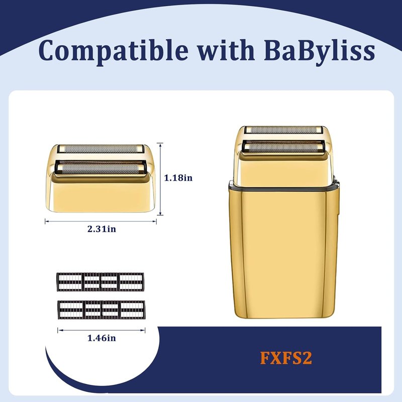 BaBylissPRO Replacement Foil & Cutters - Professional Shaver Accessories (1 Pack)