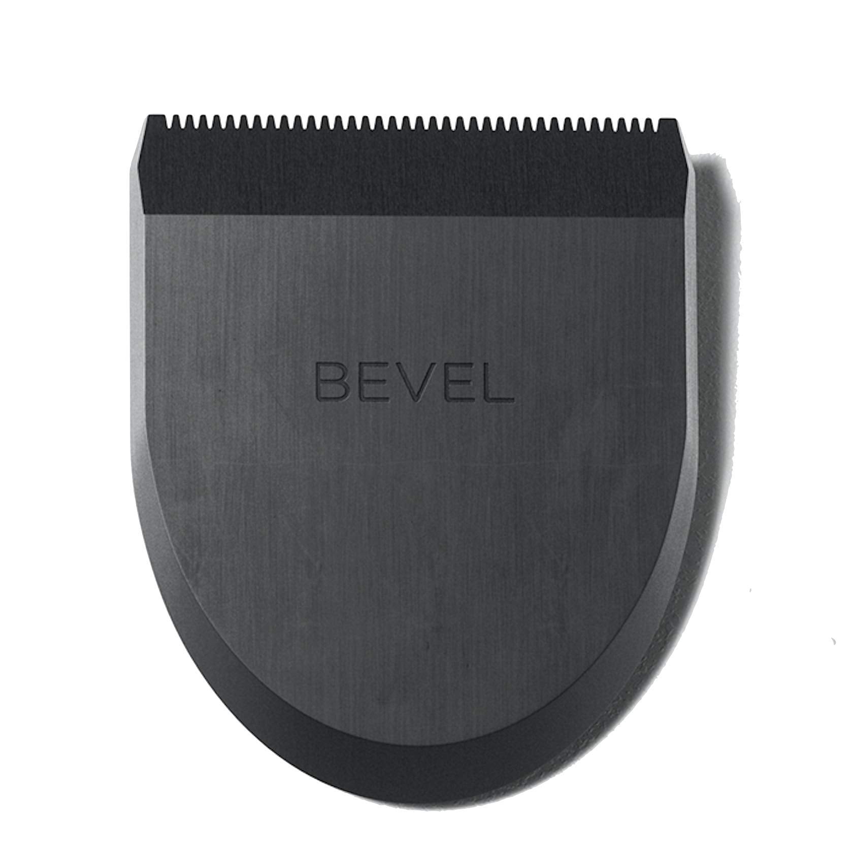 Bevel Square Trimmer Blade Attachment - Compatible with Bevel Trimmer Only, Face, Neck and Body Hair Trimmer Head - Black, 1 Count