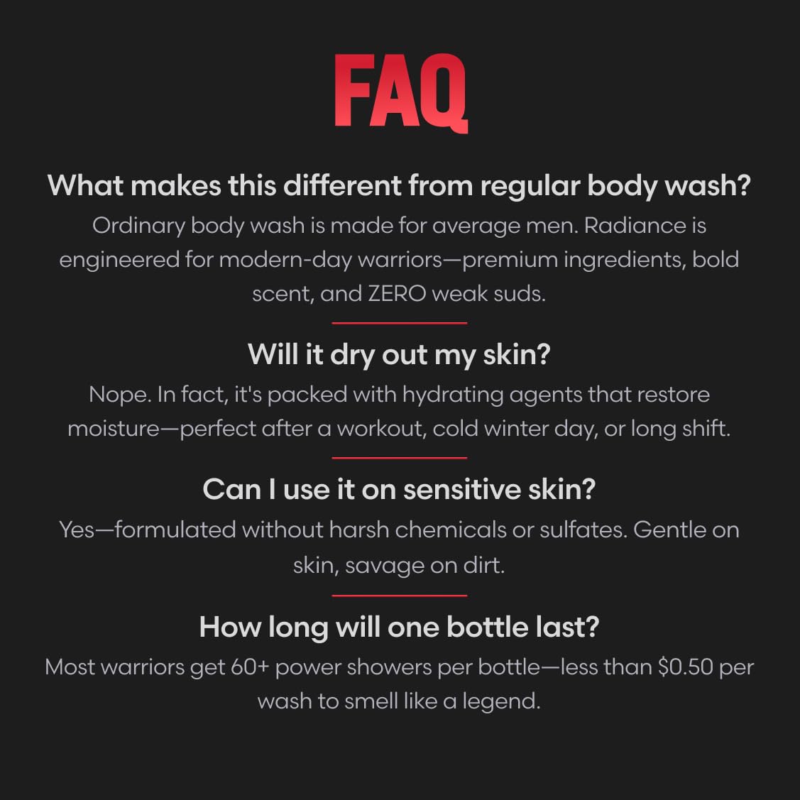 The Beard Struggle Eddie Hall Beast Line Body Wash - Ragnarok Rising Fragrance - Daily Cleansing Body Wash for Men - Cruelty-Free & Vegan-Friendly - 8 fl oz