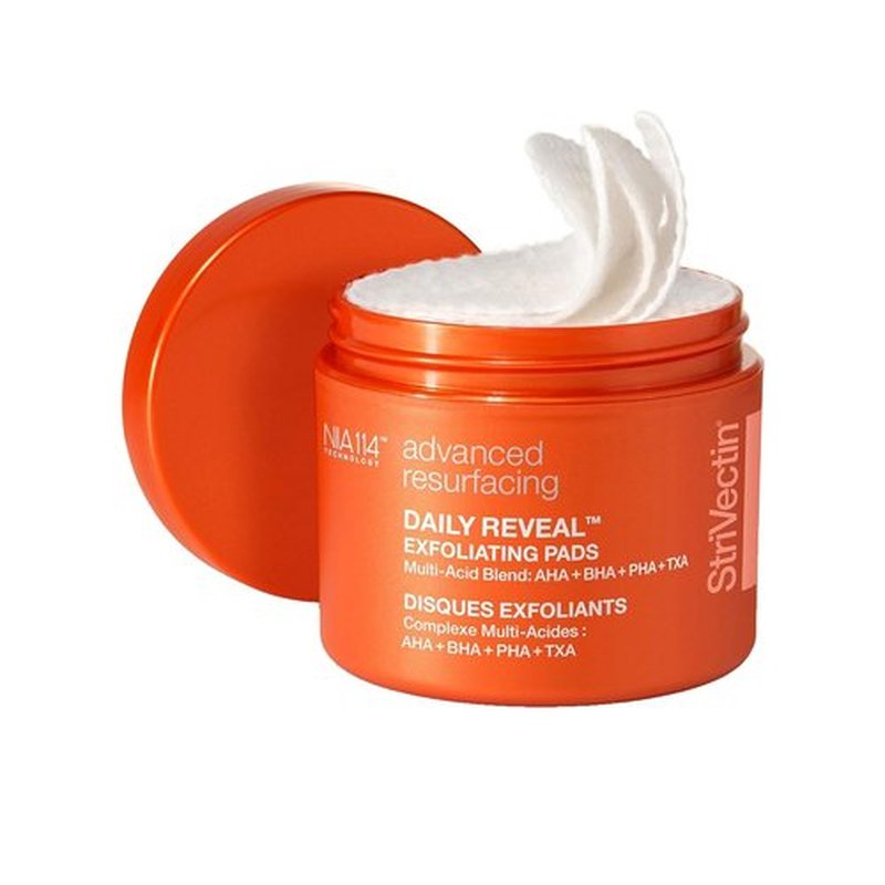 StriVectin Exfoliating Face Pads - Advanced Resurfacing & Line BlurFector™ Primer for Instant Wrinkle Reduction