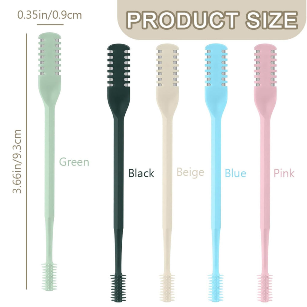 JIAOYANG 2-in-1 Nose Hair Trimmer for Women: 2026 Portable Double Sided 360° Rotating Nasal Hair Cutter for Women