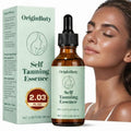 Face Tanning Drops, 2.03 fl oz DHA Self Tanning Drops with Glycerin, No Dye No Staining, No Lotion Mixing Needed, Natural Long-Lasting Glow Up to 6+ Days, Easy to Use Self Tan Drops