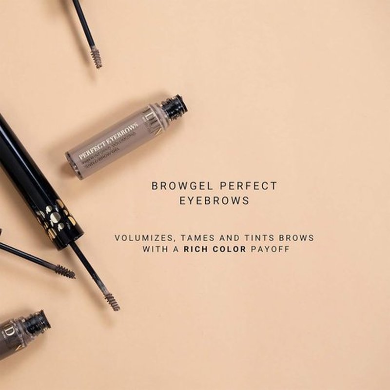 Idun Minerals Perfect Eyebrows Gel - 301 Light for Women | 0.19 oz Eyebrow Enhancer