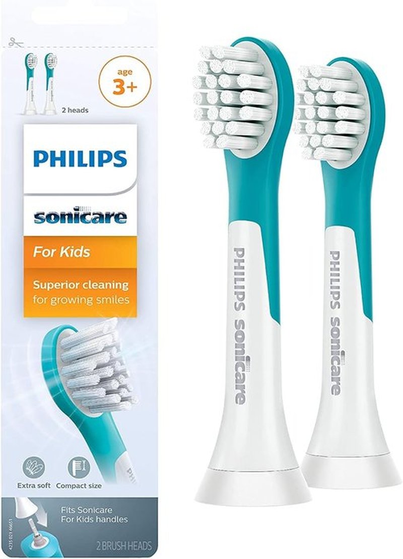 Philips Mini Brush Heads - Replacement for Sonic Toothbrush | HX6032/05 Model
