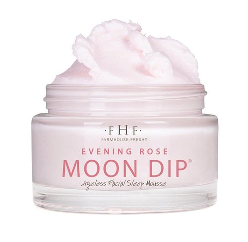 FarmHouse Fresh Evening Rose Moon Dip - Retinol Night Cream with Peptides & Vitamin C | 1.7 Fl Oz