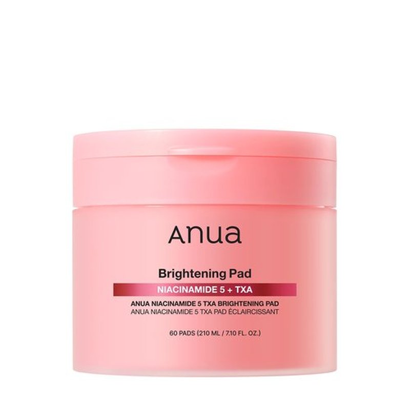 Anua Niacinamide 5 TXA Toner Pads – Hydrating Facial Pad for Daily Care, Under-eye with Tranexamic acid, Korean Skin Care (210ml, 60 Pads)