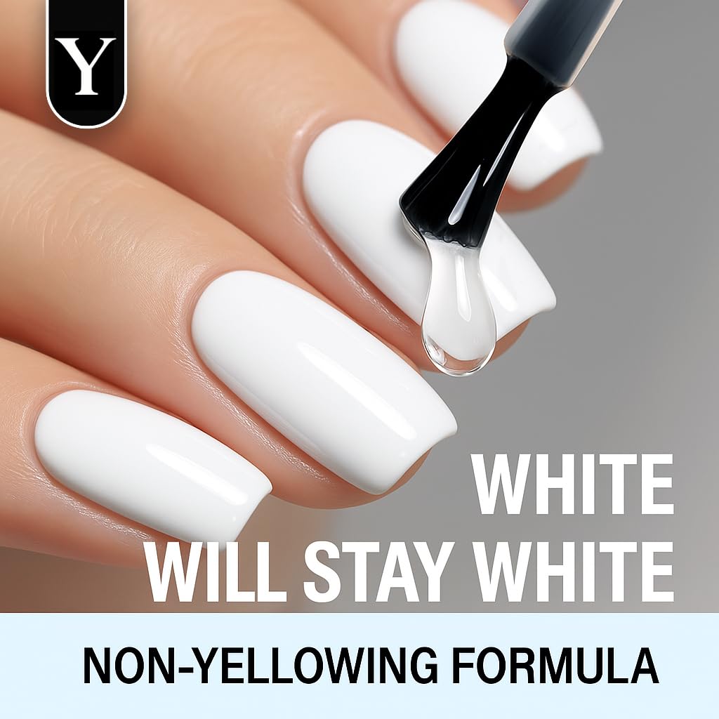 YaSama Extra Glossy Clear No-Wipe Gel Top Coat 15ml – HEMA-Free Soak-Off UV/LED Gel, Non-Yellowing High-Gloss Finish, Self-Leveling, Scratch-Resistant & Chip-Resistant, Long-Lasting 28+ Salon Quality
