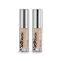 Rodial Banana Lowlighter Duo - Brightening Concealer & Complexion Corrector | Travel Size 2 x 0.05 fl oz, Hydrating with Caffeine & Vitamin E
