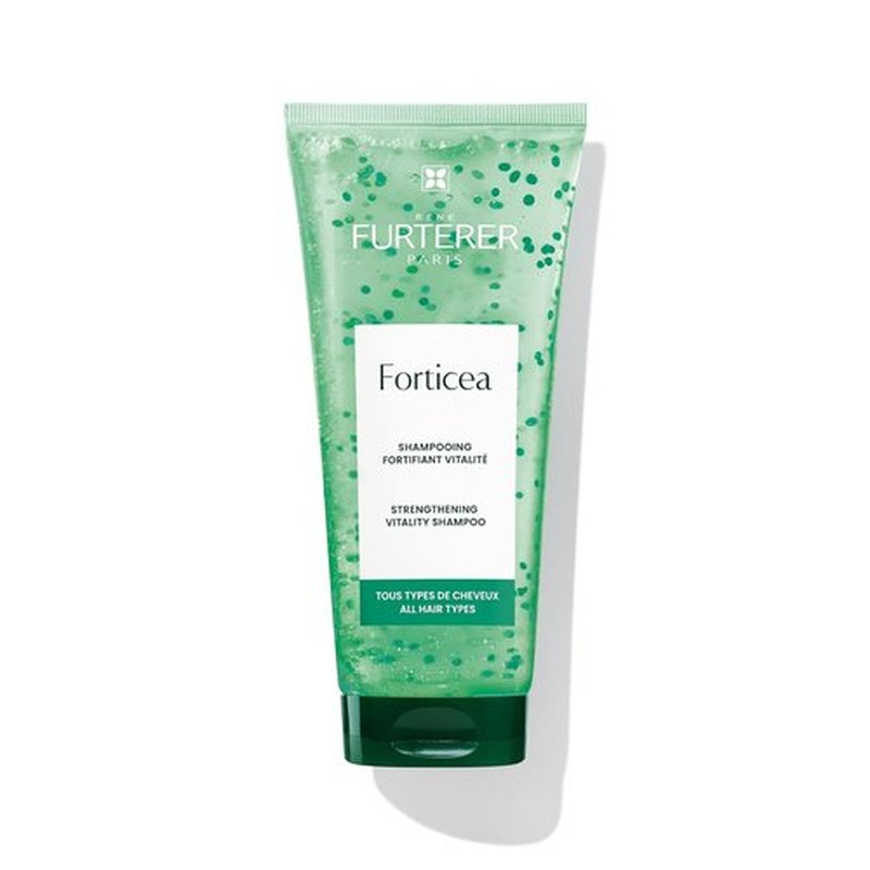Rene Furterer Forticea Strengthening Shampoo - Revitalize Scalp with Rosemary & Niacinamide - Sulfate-Free, Gentle Daily Use