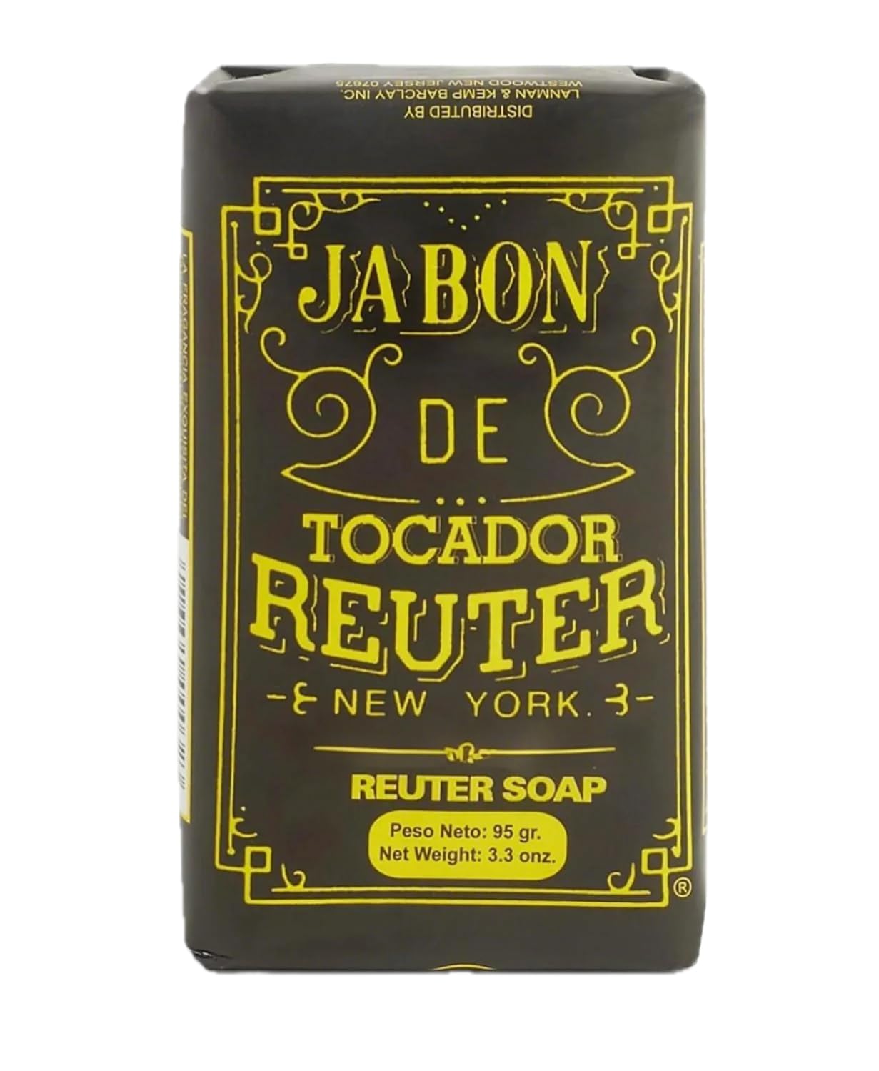 Lanman & Kemp Reuter Soap Bar - Jabon De Tocador Reuter 3.3 Oz (Pack of 4)