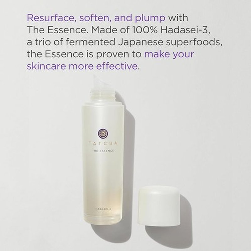Tatcha The Essence - Oil-Free Moisturizing Serum with Green Tea for Soft Skin | 150ml / 5.1 oz