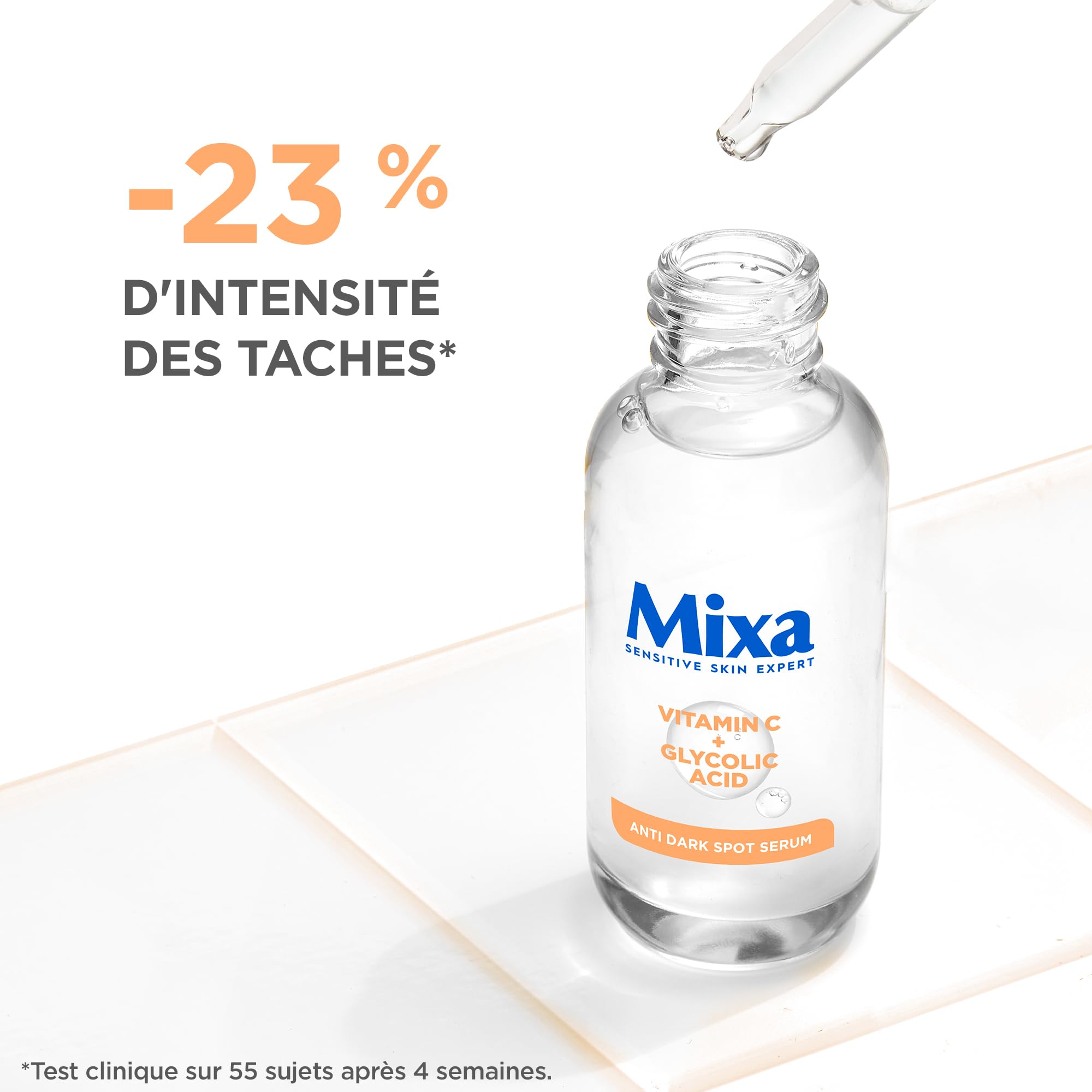 Mixa Concentrated Anti-Stain Serum with Vitamin C and Glycolic Acid 30 ml