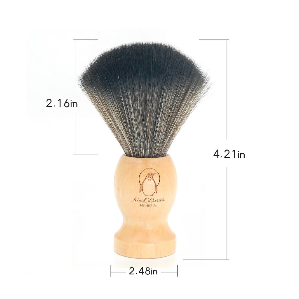 Menesia Small Barber Neck Duster Brush for Hair Cutting