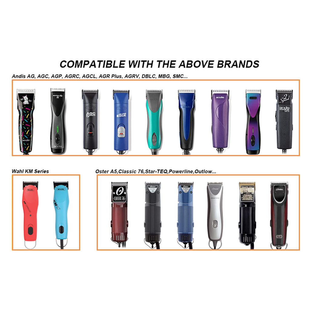 3-1/2 Replacement Ceramic Blade,Compatible with Oster Classic 76,Andis AGC