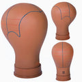 COMMGOAL Mannequin Head for Wigs with Guide Lines, Pre-Marked Wig Head for Wig Making and Styling, Suitable for Almost All Wig Stands, Sturdy for 10 Years, 22 Inch, Brown