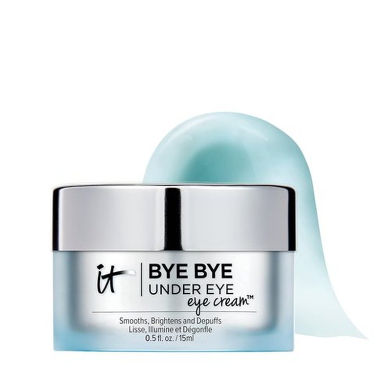 IT Cosmetics Bye Bye Under Eye Cream - Hydrating Formula That Smooths Fine Lines & Brightens Dark Circles - 0.5 Fl Oz
