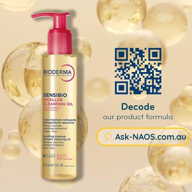 Bioderma Sensibio Micellar Cleansing Oil - Gentle Face Cleanser for Deep Cleansing | 6.7 Fl Oz